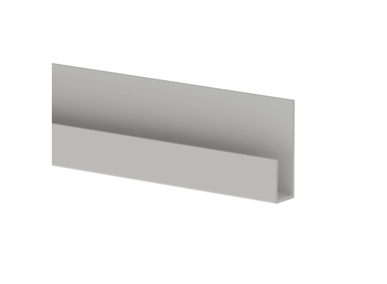 Listwa boazeryjna b2 wykończeniowa szara 2,7 m