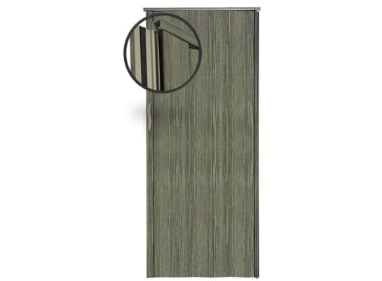 Drzwi harmonijkowe ST3AM 83 x 202,5 cm dąb rustykalny