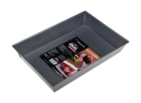 Blacha nieprzywieralna Ideal 34 x 24 x 6,5 cm czarny