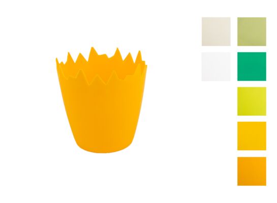 Osłonka skorupka 10 x 10 cm różne kolory 1 szt.