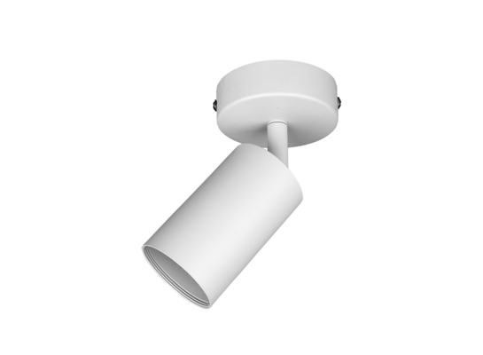 Lampa sufitowa spot abs 1 x GU10 biały