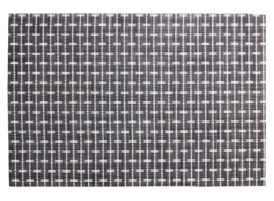 Podkładka Ruto 45 x 30 cm czarno-biały