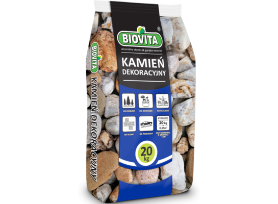 Otoczak Żwir Antyczny 30 - 60 mm 20 kg BIOVITA
