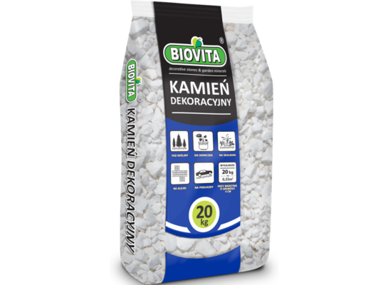 Grys Extra White Thassos 16 - 30 mm 20 kg BIOVITA