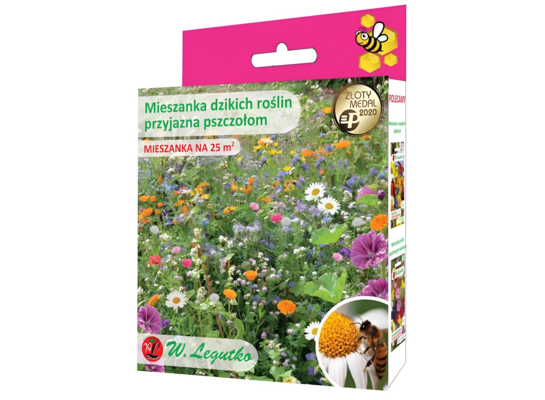 Mieszanka roślin miododajnych dzikich 125 g W.Legutko