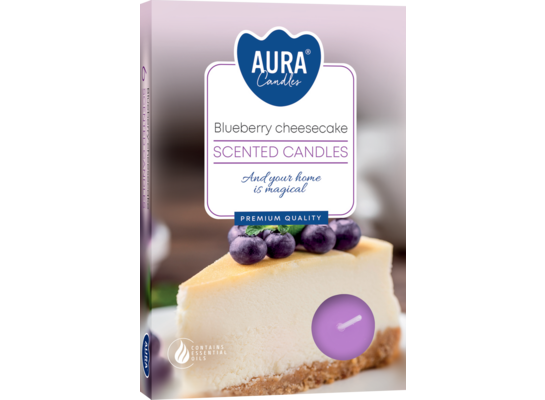 Podgrzewacz Sernik jagodowy P15-359 6 sztuk Aura Candles