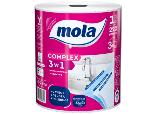 Ręcznik kuchenny Mola Complex 3w1 1 rolka