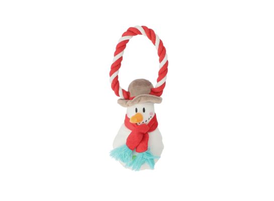 Zabawka dla psa ze sznurem "bałwan" 17460 18 cm Dingo