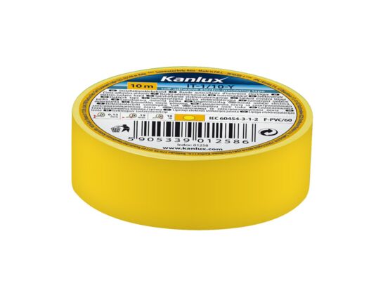 Samoprzylepna taśma elektroizolacyjna 2 m żółty