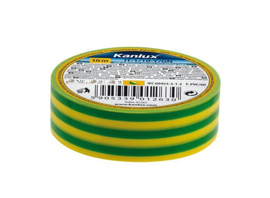 Samoprzylepna taśma elektroizolacyjna 2 m żółto-zielony