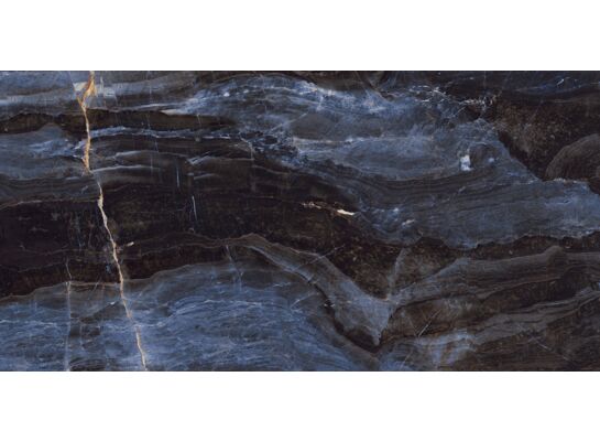 Gres szkliwiony Tulsa Blue 60 x 120 cm 9 mm rektyfikowana wysoki połysk EGEN