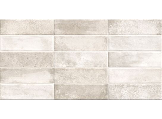 Płytka ścienna Wt1093 Tuzzi White Mix Glossy 29,7 x 60 cm G1 Cersanit