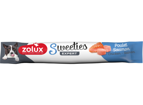 Przysmak kremowy dla psa SWEETIES z łososiem i kurczakiem 1 sztuka 14 g ZOLUX