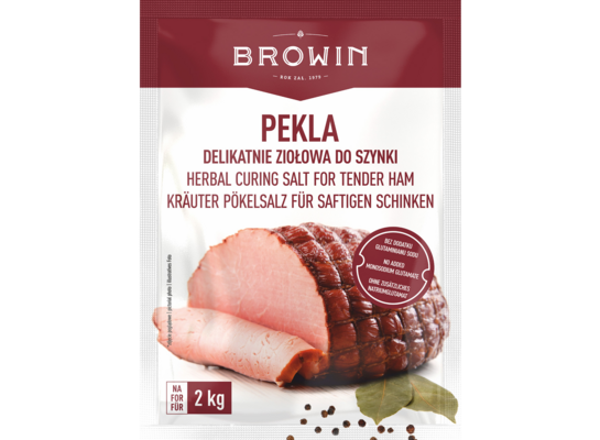 Pekla delikatnie ziołowa do szynki 75 g Browin