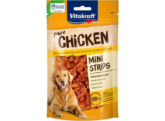 Przysmak dla psa CHICKEN Mini Strips 80 g Vitakraft