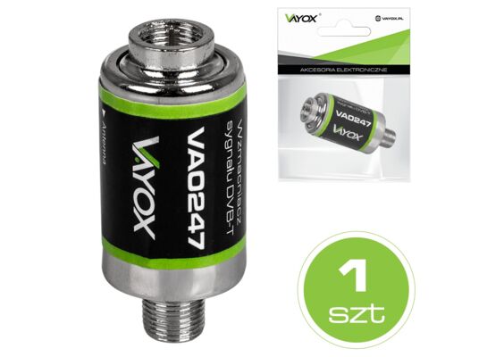 Wzmacniacz sygnału DVB-T 20dB LB0117 VA0247 Vayox