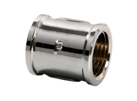 Mufa mosiężna 3/8" chrom