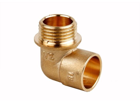 Kolanko przejściowe wkręcane do wlutowania LW 18x1/2"