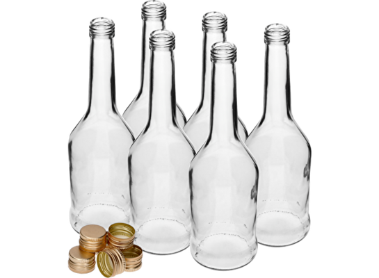 Butelka Napoleon 500 ml z zakrętką fi28 6 sztuk