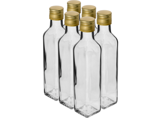 Butelka Maraska 250 ml z zakrętką 6 sztuk