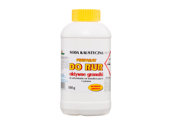 Preparat do udrażniania rur soda kaustyczna 500 g ARA