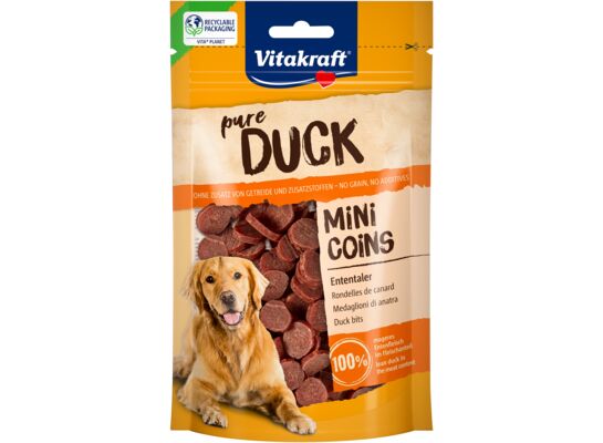 Przysmak dla psa DUCK Mini Coins 80 g Vitakraft
