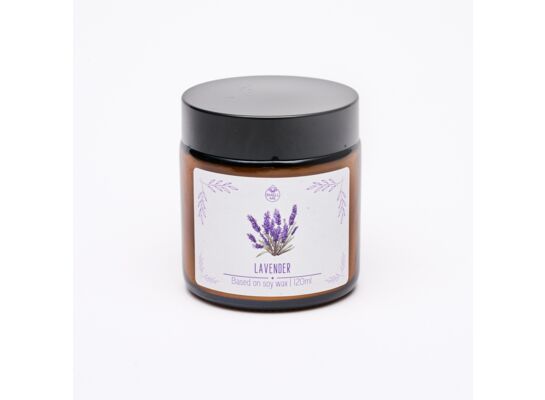 Świeca zapachowa Lavender 120 ml