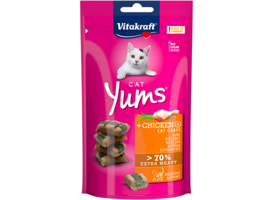 Przysmak dla kota CAT YUMS z kocią trawą 40 g Vitakraft