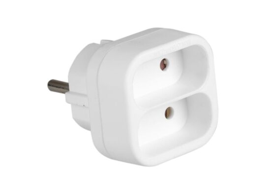 Rozgałęźnik sieciowy 2 x płaskie 3500 W 230 V VA0134 Vayox