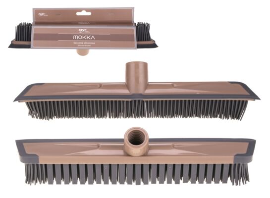 Szczotka silikonowa Mokka 31 cm beżowy