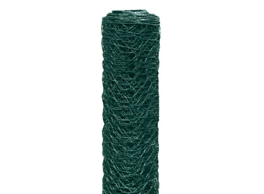 Siatka heksagonalna zielona 1 x 10 m oczko 50 mm