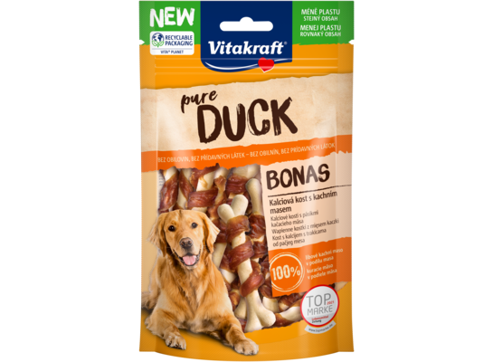 Przysmak dla psa Duck Bonas kości z kaczką 80 g Vitakraft