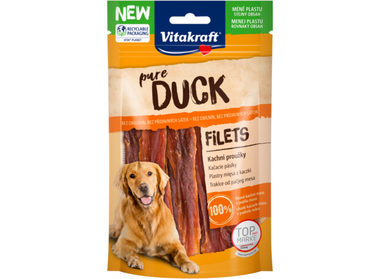 Przysmak dla psa Duck paski z mięsa kaczki 80 g Vitakraft