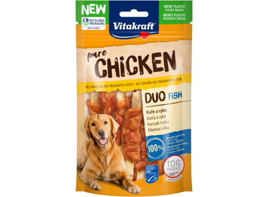 Przysmak dla psa Chicken Duo kurczak z rybą 80 g Vitakraft