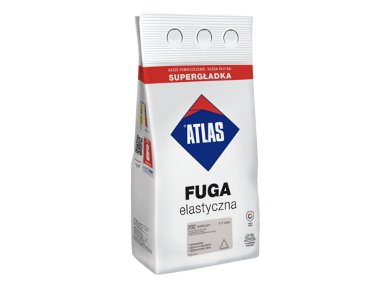 Fuga elastyczna 202 popielaty 3 kg ATLAS