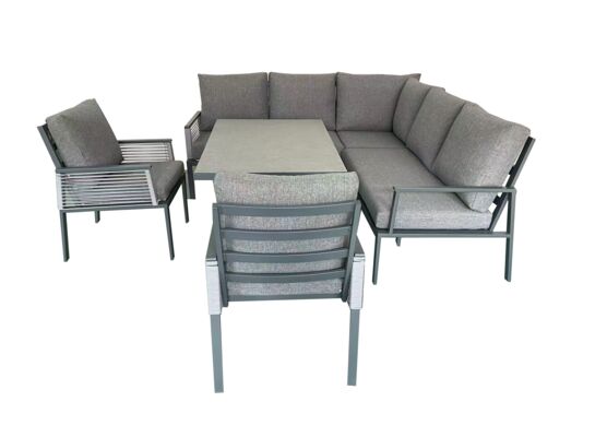 Zestaw mebli Arano szary