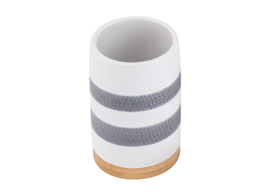 Kubek Oslo White biało-szary