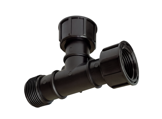 Trójnik do elektrozaworów 1"GW x 1"GW x 1"GZ Aqualand