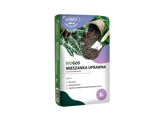 BIOGOS mieszanka uprawna do roślin doniczkowych 5 l