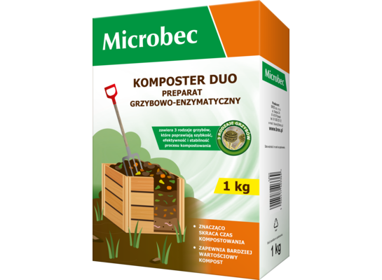 Microbec komposter duo 1 kg BROS
