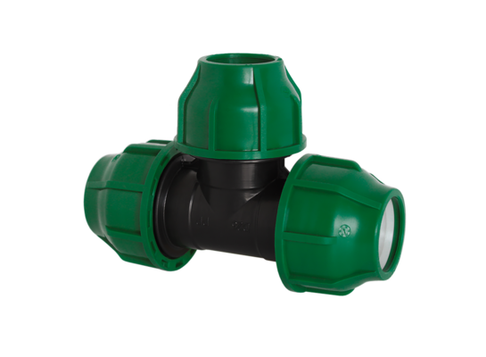 Trójnik PE 25 mm Aqualand