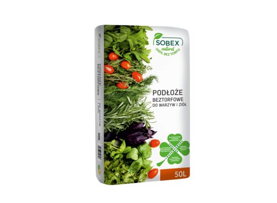 Podłoże beztofrowe do warzyw i ziół 50 l