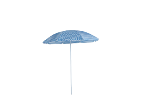 Parasol plażowy 180 cm niebiesko-biały