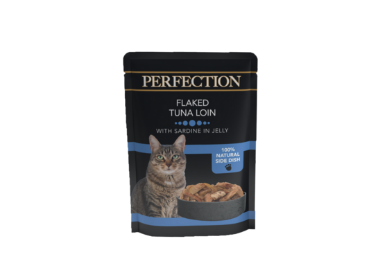Karma mokra dla kota tuńczyk i sardynki 70 g Perfection