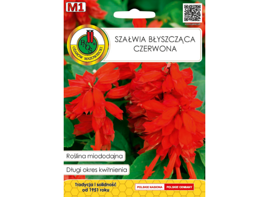 Szałwia błyszcząca czerwona 0,5 g GC M1 PNOS
