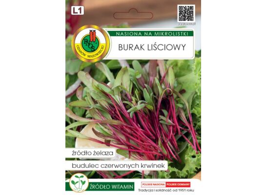 Nasiona na mikrolistki burak liściowy 10 g GC L PNOS