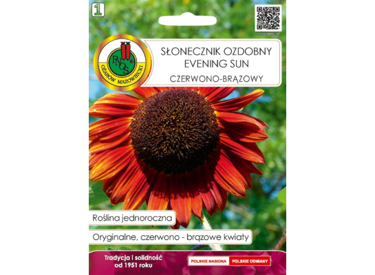 Słonecznik ozdobny 'Evening Sun' czerwono-brązowy 1 g GC 1 PNOS