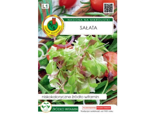 Nasiona na mikrolistki sałata 1 g GC L PNOS