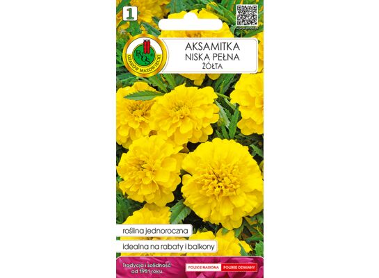 Aksamitka pełna niska żółta 0,5 g GC 1 PNOS