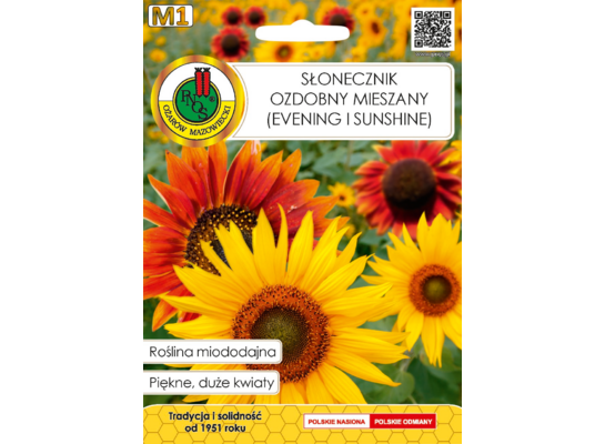 Słonecznik ozdobny mieszany 1,5 g (evening sun i sunshine) GC M1 PNOS